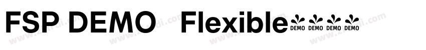 FSP DEMO   Flexible字体转换